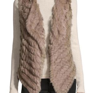FAUX RABBIT FUR Vest